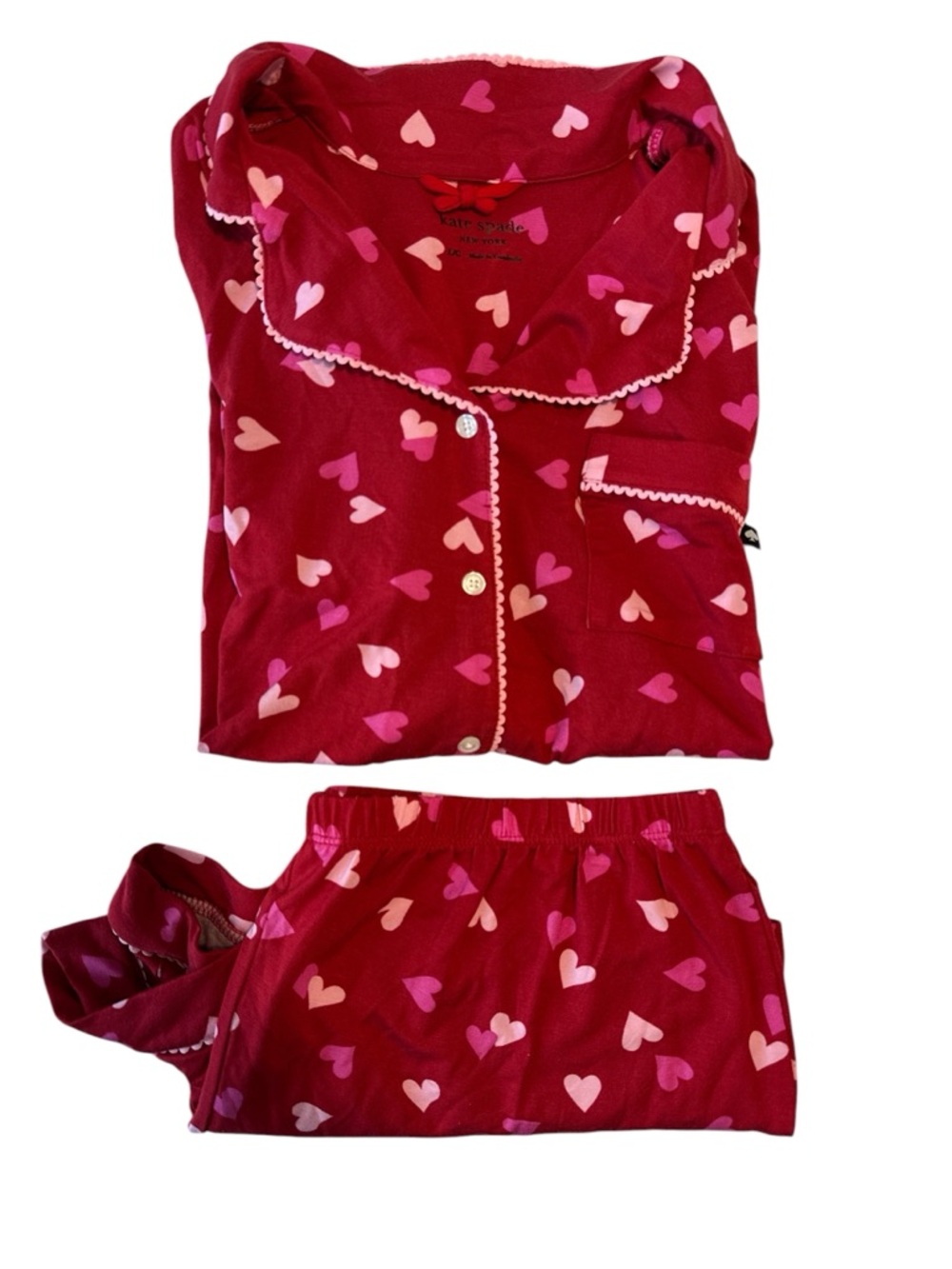 Kate Spade Whimsical Hearts Pajamas